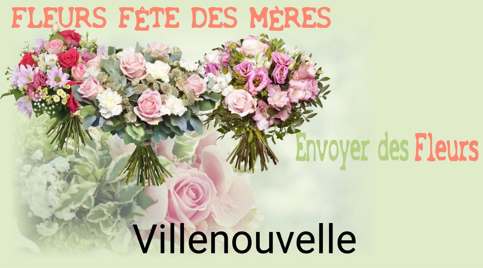 Bouquet de Fête des Mères livré à Villenouvelle